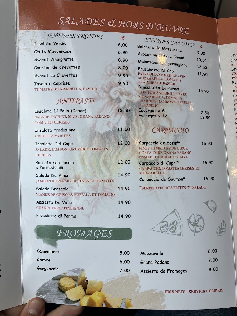 Menu Bistrot Da Vinci-7