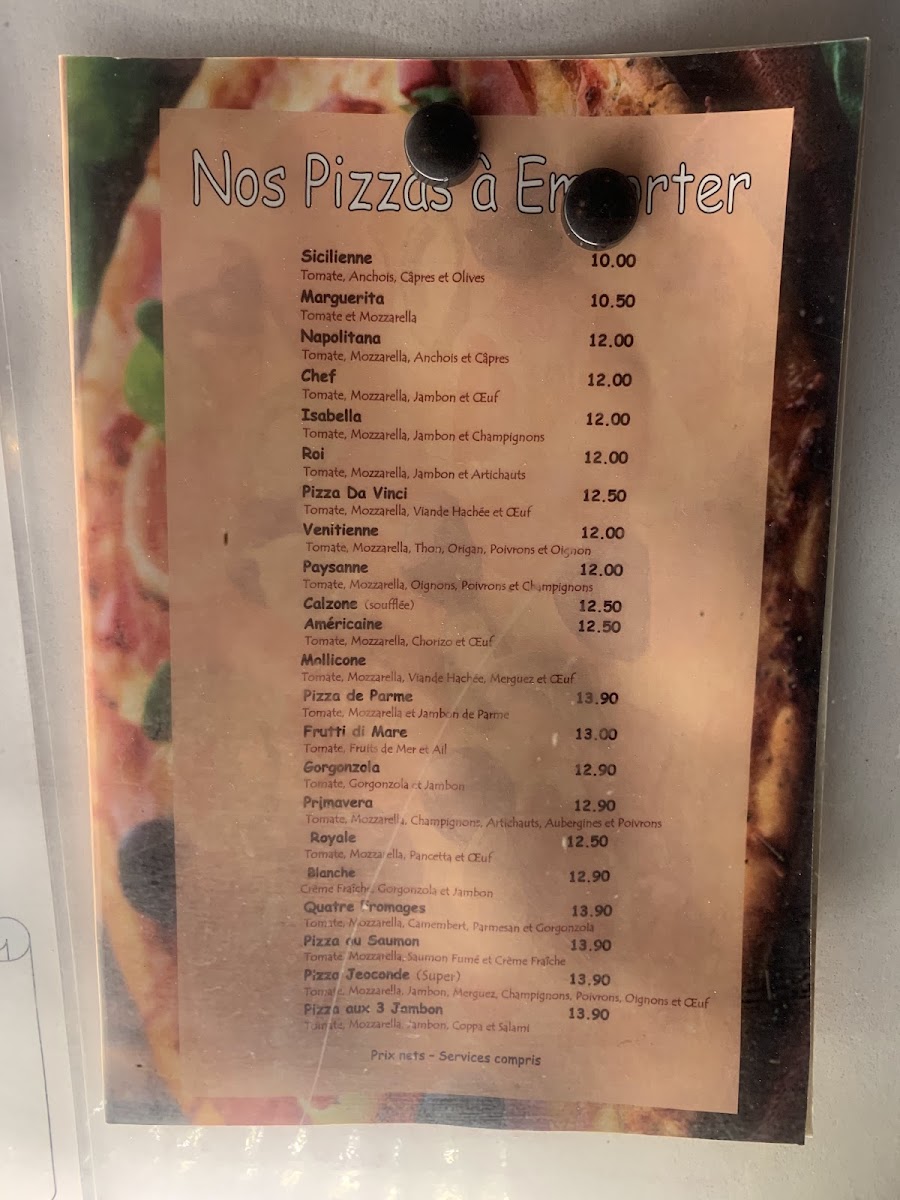 Menu Bistrot Da Vinci-8