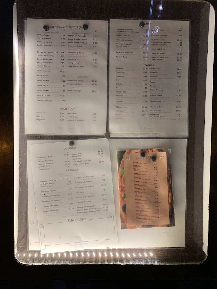 Menu Bistrot Da Vinci-9